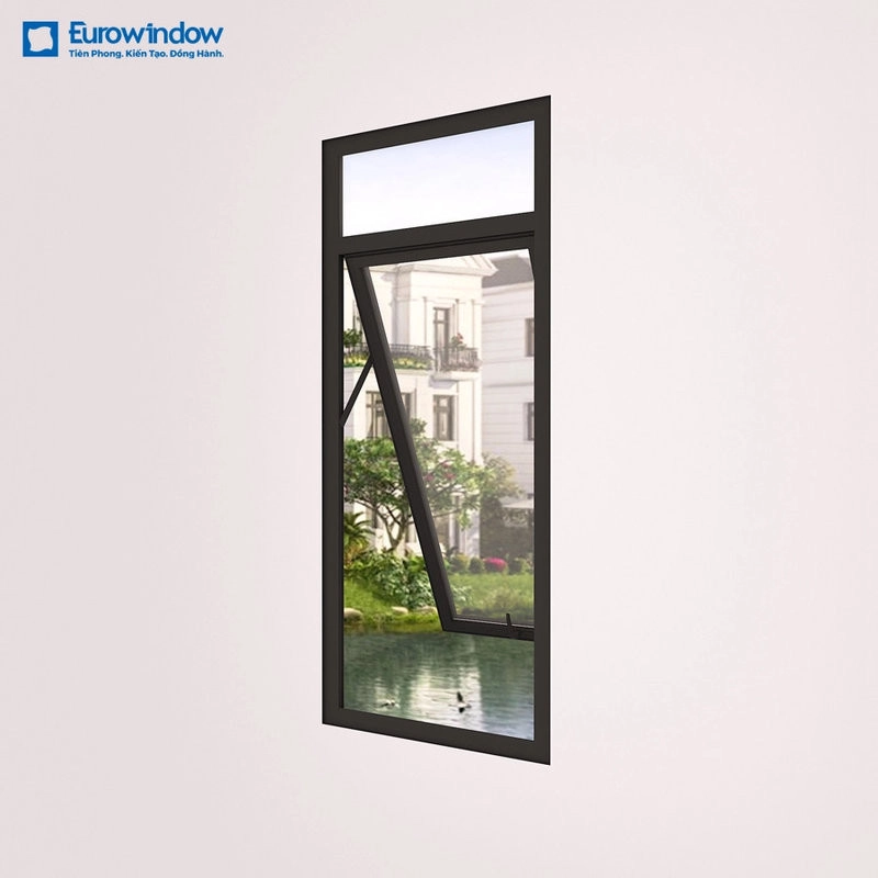 Cửa sổ nhôm Eurowindow bền chắc, không cong vênh, bền màu theo thời gian