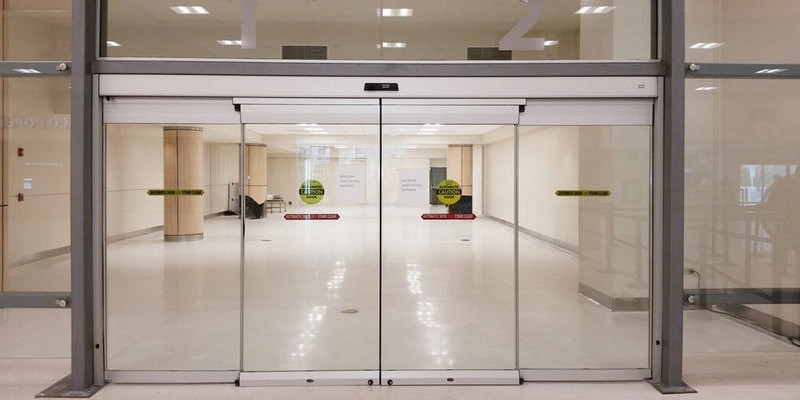 Cửa trượt tự động Eurowindow đảm bảo tính thẩm mỹ và sự chuyên nghiệp cho công trình